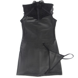 Subblime - Robe Sexy En Cuir L/Xl